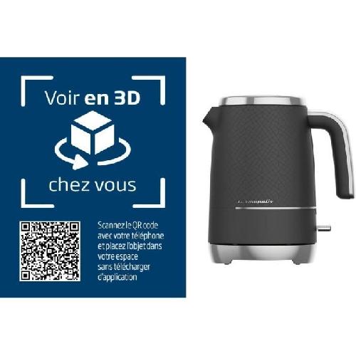 Bouilloire Electrique Bouilloire électrique - BEKO - WKM8306B - 1.7 L - 3000 W - Noir