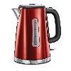 Bouilloire Electrique Bouilloire Electrique 1.7L Luna - RUSSELL HOBBS - Ébullition Rapide - Rouge