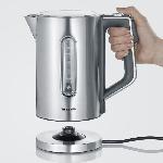 Bouilloire SEVERIN WK3418 - Inox - 1.7 L - Température réglable - Affichage LCD