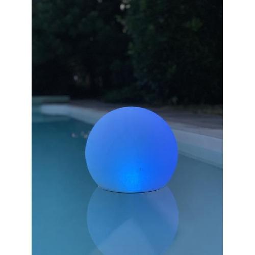 Decoration Lumineuse Boule solaire étanche multicolore 30cm avec télécommande - GALIX