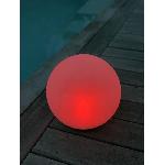 Decoration Lumineuse Boule solaire étanche multicolore 30cm avec télécommande - GALIX