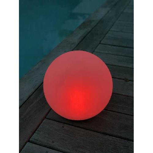 Decoration Lumineuse Boule solaire étanche multicolore 30cm avec télécommande - GALIX