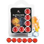 Boules Bresiliennes Effet Chaud - Froid X6