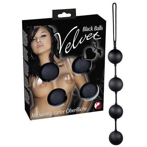 Boules de Geisha Boules de Geisha 4 boules noires - Velvet Balls black