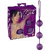 Boules de Geisha Boules de Geisha 3 boules violettes - Velvet Balls Purple