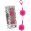 Boules de Geisha Boules de Geisha en silicone rose D3.8cm