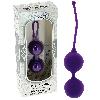 Boules de Geisha Boules de Geisha en Silicone Violet D3.6cm