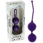 Boules de Geisha en Silicone Violet D3.6cm