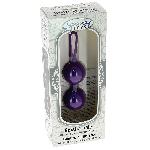 Boules de Geisha Boules de Geisha en Silicone Violet D3.6cm