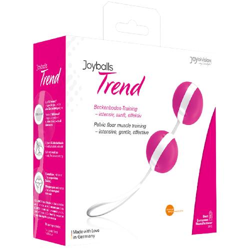 Boules Joyballs Trend Rose-Blanc