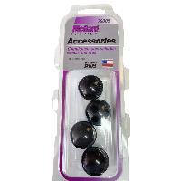 Boulon De Roue - Ecrou De Roue - Goujon De Roue 4 Caches ecrou antivol Noirs 70005 pour modeles 24012SU et 24013SU - REF 70005