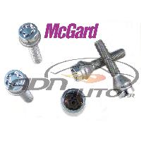 Boulon De Roue - Ecrou De Roue - Goujon De Roue 4 vis - 12x125 - L49.2 - H19 - Conique - Chrome - Antivol de Roues - 27180SU