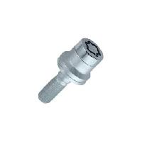 Boulon De Roue - Ecrou De Roue - Goujon De Roue 4 vis antivol Chrome 12x125 Plat L242.9 H19 - 26000SU