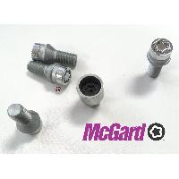 Boulon De Roue - Ecrou De Roue - Goujon De Roue 4 vis antivol Chrome 12x15 Plat Long 323 mm Douille 17mm - 26003SU