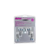 Boulon De Roue - Ecrou De Roue - Goujon De Roue 4 Vis Antivol SL M14X1.5 R12 LONG. 34.1MM D17MM - 28032SL