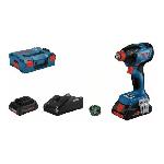 Visseuse - Devisseuse Boulonneuse 2 EN 1 - BOSCH PROFESSIONAL - GDX 18V-210 C - 210 Nm - 0-3400 cps-min - 2 batt ProCORE18V 4.0Ah