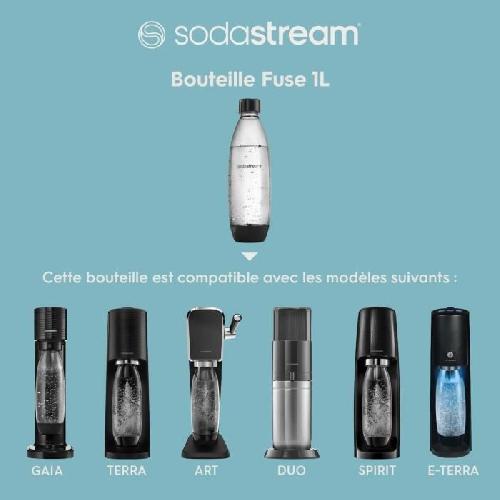 Accessoires Et Pieces - Lavage-sechage Bouteille 1L Lave-Vaisselle Fuse Edition Limitée - SODASTREAM