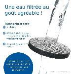 Carafe Filtrante Bouteille filtrante - BRITA - Blanc Graphite - 1.3L - 6 filtres MicroDisc - Compatible lave-vaisselle