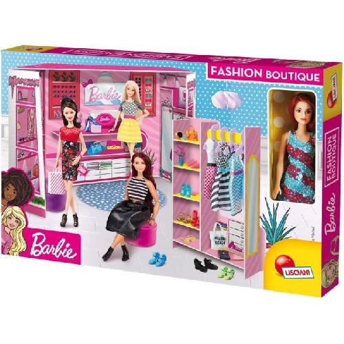 Maison - Accessoire Maison Poupee Boutique de mode éco responsable Barbie - Fashion boutique Barbie - en carton rigide avec poupéé Barbie - LISCIANI