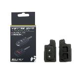 Boitier - Coque De Cle - Telecommande Boutons Caoutchouc Adaptables Pour Dacia- Renault 2 Boutons Cle Retractable