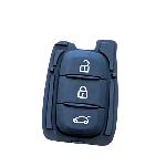 Boitier - Coque De Cle - Telecommande Boutons Caoutchouc Adaptables Pour Dacia- Renault 3 Boutons Cle Droite