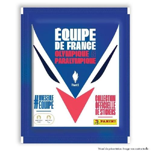 Jeu De Stickers Box de 50 pochettes - PANINI - JO 2024 Equipe de France