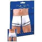 Boxer Marin Blanc Avec Fermeture eclair - XXL