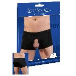 Boxer noir ouvert - L