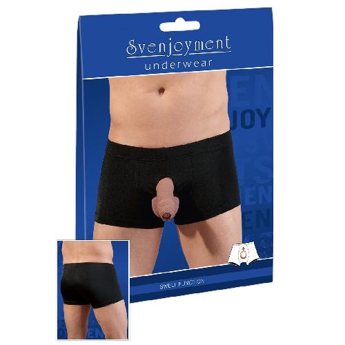 Boxer noir ouvert - S