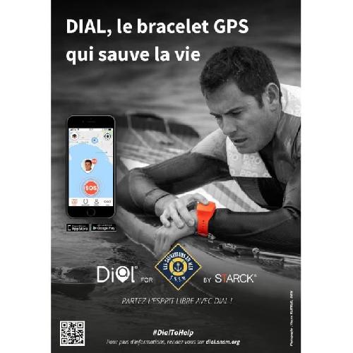 Bracelet GPS - DIAL - Balise GPS étanche connectée