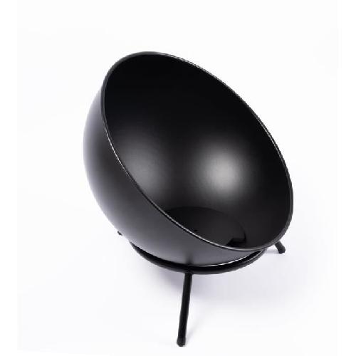 Brasero - Accessoire Brasero REDFIRE - Garland en acier noir 45.5cm - Bois - Grille et tisonnier inclus