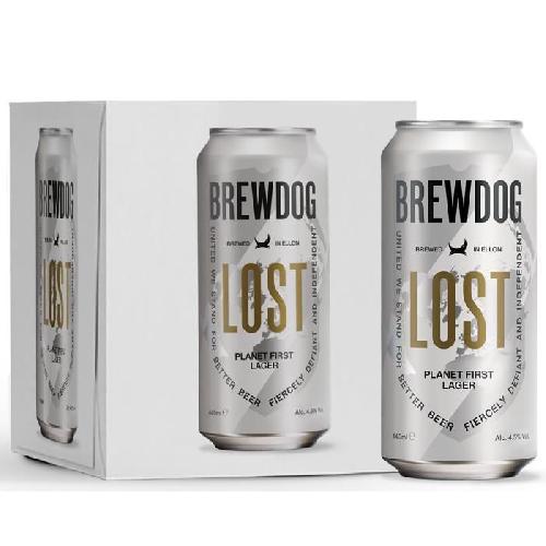 Brewdog Lost Lager - Biere blonde - 4 x 44 cl