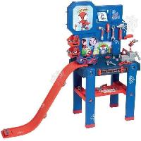 Bricolage - Etabli - Outil Etabli Bricolo Center Spidey - Smoby - Blanc - 4 - 3 ans - Mixte - Plastique - Intérieur - Multicolore - Enfant