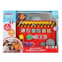 Bricolage - Etabli - Outil Mallette a Outils - KD - Ma Premiere Mallette a Outils - 6 activités et 3 modes de jeux pour s'amuser en sécurité