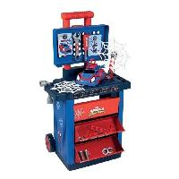 Bricolage - Etabli - Outil Smoby - Spidey - Chariot de Bricolage