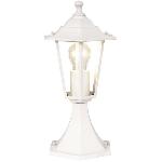 Lampadaire - Lampe De Jardin BRILLIANT Borne exterieure Crown - E27 - 1x60W - Blanc
