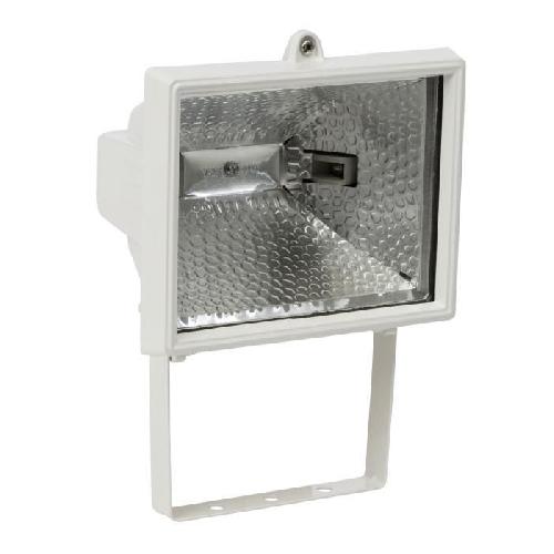 Projecteur Exterieur BRILLIANT - TANKO Applique exterieure - coloris blanc - metal-verre R7s 1x400W