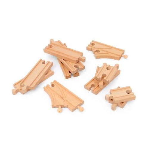 Circuit Miniature BRIO Coffret de Demarrage - 12 Rails - Pack B-7312350360998-A partir de 3 ans