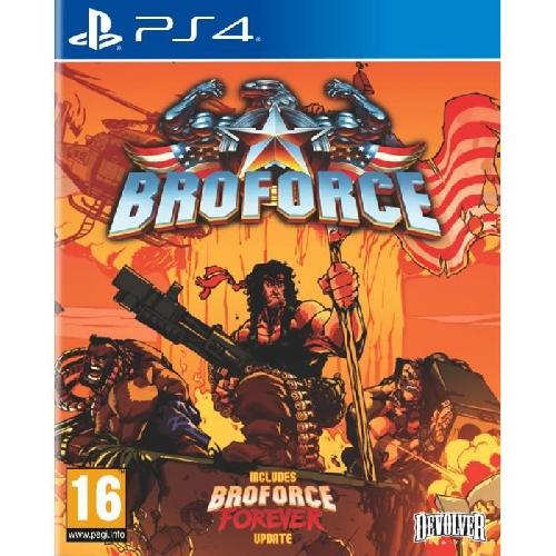 Jeu Playstation 4 Broforce - Jeu PS4