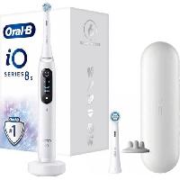 Brosse A Dents Electrique Brosse a dents électrique - Oral-B - iO 8N - Gencives sensibles - 2 brossettes - 1 étui de voyage