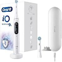 Brosse A Dents Electrique Brosse a Dents Électrique Oral-B iO 9N - Blanc - Oscillatoire - 2 Brossettes. 1 Étui De Voyage Chargeur