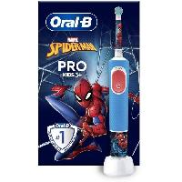 Brosse A Dents Electrique Brosse a dents électrique Oral-B Pro Kids 1 Manche Marvel Spider-Man. 1 Brossette. 3 Ans et Plus