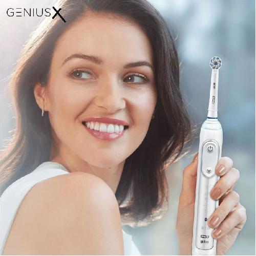 Brosse A Dents Electrique Brosse a Dents Electrique Oral-B Genius X - 1 Brossette incluse. 6 Modes Dont Blancheur. Douceur et Soin des Gencives
