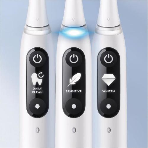 Brosse A Dents Electrique Brosse a dents electrique - ORAL-B - iO 7N - 2 brossettes - Bluetooth - Blanc