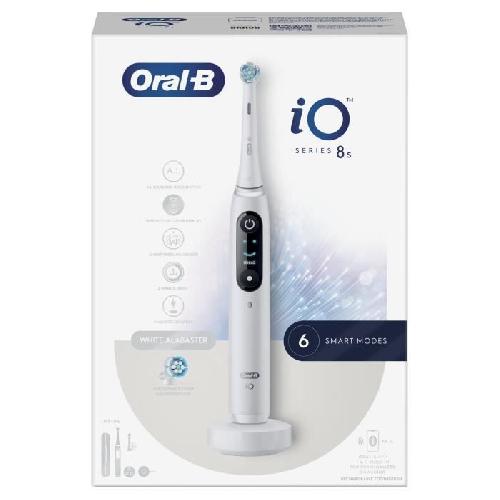 Brosse A Dents Electrique Brosse a dents électrique - Oral-B - iO 8N - Gencives sensibles - 2 brossettes - 1 étui de voyage