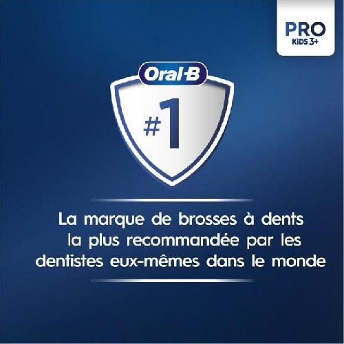 Brosse A Dents Electrique Brosse a dents électrique - ORAL-B - Kids 1 manche Marvel Spider-Man - 1 brossette - 1 étui de voyage - 3 ans et +