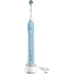 Brosse A Dents Electrique Brosse a Dents Electrique Oral-B PRO 1 700 Cross Action - Rechargeable - Minuteur - Blanche et bleue