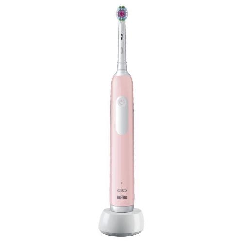 Brosse A Dents Electrique Brosse a dents électrique ORAL-B Pro 1 - rose - sans fil - 1 brossette incluse