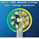 Brosse A Dents Electrique Brosse a Dents Électrique Oral-B Pro 3 3000 Blanche - 2 Brossettes - Tete Ronde - 3 Modes de Brossage