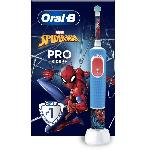 Brosse a dents électrique Oral-B Pro Kids 1 Manche Marvel Spider-Man. 1 Brossette. 3 Ans et Plus